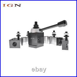 6Pcs 6- 12 Quick Change AXA 250-100 Size Piston Type Tool Post Set For Lathe