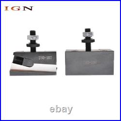 6Pcs 6- 12 Quick Change AXA 250-100 Size Piston Type Tool Post Set For Lathe