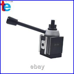 6Pcs AXA 250-100 Size Piston Type Quick Change Tool Post Set For Lathe 6- 12