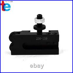 6Pcs AXA 250-100 Size Piston Type Quick Change Tool Post Set For Lathe 6- 12