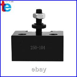 6Pcs AXA 250-100 Size Piston Type Quick Change Tool Post Set For Lathe 6- 12