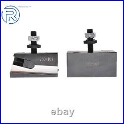 6Pcs AXA 250-100 Size Piston Type Quick Change Tool Post Set For Swing Dia 12