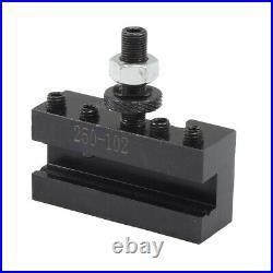 AXA 250-104 #4 Quick Change Boring Bar Tool Post Holder For CNC Lathe | Steel | Findmall
