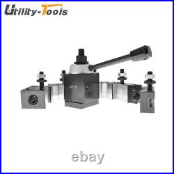 6 Pack AXA 250-100 Size Piston Type Quick Change Tool Post Set For Swing Dia 12 6 Pack AXA 250-100 Size Piston Type Quick Change Tool Post Set For Swing Dia 12