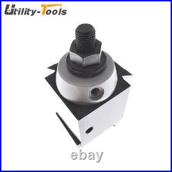 6 Pack AXA 250-100 Size Piston Type Quick Change Tool Post Set For Swing Dia 12 6 Pack AXA 250-100 Size Piston Type Quick Change Tool Post Set For Swing Dia 12