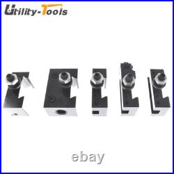 6 Pack AXA 250-100 Size Piston Type Quick Change Tool Post Set For Swing Dia 12 6 Pack AXA 250-100 Size Piston Type Quick Change Tool Post Set For Swing Dia 12