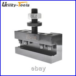 6 Pack AXA 250-100 Size Piston Type Quick Change Tool Post Set For Swing Dia 12 6 Pack AXA 250-100 Size Piston Type Quick Change Tool Post Set For Swing Dia 12