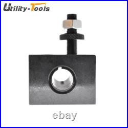6 Pack AXA 250-100 Size Piston Type Quick Change Tool Post Set For Swing Dia 12 6 Pack AXA 250-100 Size Piston Type Quick Change Tool Post Set For Swing Dia 12