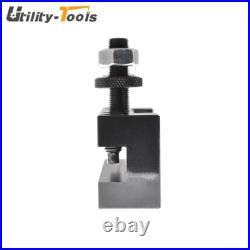 6 Pack AXA 250-100 Size Piston Type Quick Change Tool Post Set For Swing Dia 12