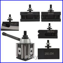 6 Pack BXA Quick Change Tool Post Set 250-200 for Metal Lathe Turning