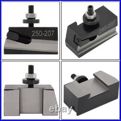 6 Pack BXA Quick Change Tool Post Set 250-200 for Metal Lathe Turning
