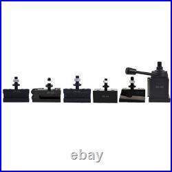 6 Pc AXA 250-111 Wedge Type Quick Change Tool Post Holder Set For Lathe 12