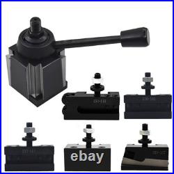 6 Pc AXA 250-111 Wedge Type Quick Change Tool Post Holder Set For Lathe 12