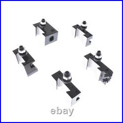 6 Pcs AXA 250-100 Piston Type Quick Change Tool Post Holder Swing Dia 12 New