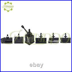 6 Pcs BXA 250-222 QUICK CHANGE WEDGE TOOL POST SET SERIES 10 15