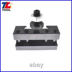 6-Pcs Swing Dia 12 AXA Size 250-111 Wedge Type Quick Change Tool Post Set