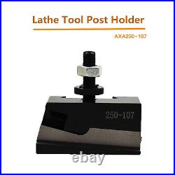6 Pcs Wedge Type Quick Change Tool Post Set for 12 Inch Swing Dia