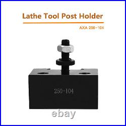 6 Pcs Wedge Type Quick Change Tool Post Set for 12 Inch Swing Dia