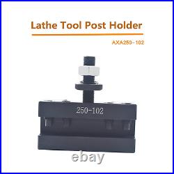 6 Pcs Wedge Type Quick Change Tool Post Set for 12 Inch Swing Dia