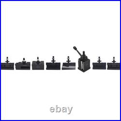 7 pack BXA 250-222 Wedge Tool Post Set CNC Quick Change 10-15 Lathe Holders