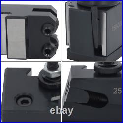 8PCS Set OXA 250-000 Wedge Type Tool Post Set For Mini Lathe up to 8