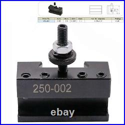 8Pcs OXA Wedge Type Quick Change Tool Post 250-000 Set Plus 2 extra 250-001 L
