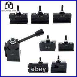 8Pcs Quick Change Tool Post Holder Set Mini Lathe Up to 8 OXA 250-000