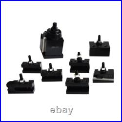 8 PCS/Set Machine Tool Fixture High Precision Quick Change Tool Post Lathe 8 PCS/Set Machine Tool Fixture High Precision Quick Change Tool Post Lathe