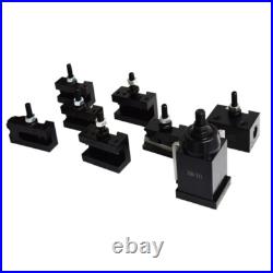 8 PCS/Set Machine Tool Fixture High Precision Quick Change Tool Post Lathe 8 PCS/Set Machine Tool Fixture High Precision Quick Change Tool Post Lathe
