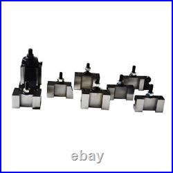 8 PCS/Set Machine Tool Fixture High Precision Quick Change Tool Post Lathe 8 PCS/Set Machine Tool Fixture High Precision Quick Change Tool Post Lathe
