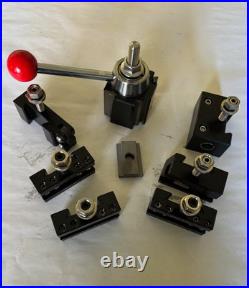 8 pc WEDGE TYPE AXA QUICK CHANGE TOOLPOST SET 9/10K SOUTH BEND LATHE OR SIMULAR