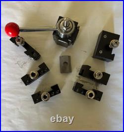 8 pc WEDGE TYPE AXA QUICK CHANGE TOOLPOST SET 9/10K SOUTH BEND LATHE OR SIMULAR