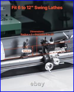 8pc Quick Change Tool Post Set for 6-12 Inch Lathe Holders