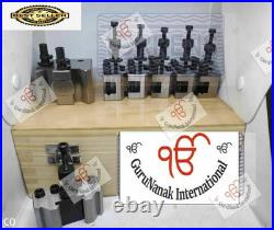 9 Piece T37 Quick Change Tool Post Set 6 Standard, 1V, 1