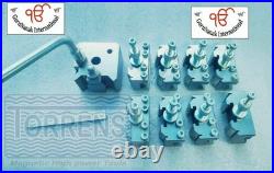 9 Piece T37 Quick Change Tool Post Set 6 Standard, 1V, 1
