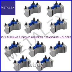 A1 40Position Quick Change Tool Post 11 pc For 150-300mm Lathe 6-12 Multifix A