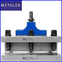 A1 40Position Quick Change Tool Post 11 pc For 150-300mm Lathe 6-12 Multifix A