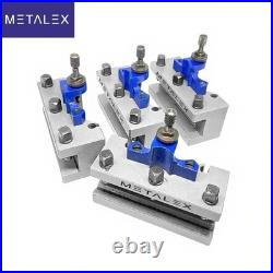A1 40Position Quick Change Tool Post Kit For 150-300mm Lathe 6-12 Multifix Set