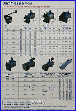 AFE-16ER External Threading Tool Holder for A Multifix Quick Change Tool Post