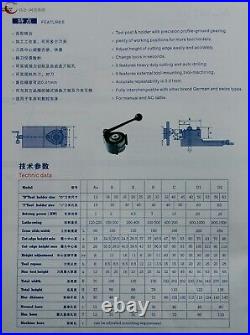 AFE-16ER External Threading Tool Holder for A Multifix Quick Change Tool Post