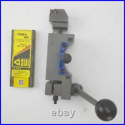 AFE-16ER External Threading Tool Holder with A1 Multifix Lathe Tool Post