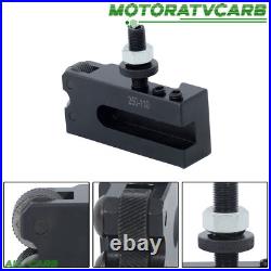 ALL-CARB 11×AXA 250-111 Wedge Type Quick Change Tool Post Set for 6 12 Lathe