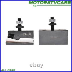 ALL-CARB 6Pcs AXA 250-100 Piston Type Quick Change Tool Post Set Swing Dia 12