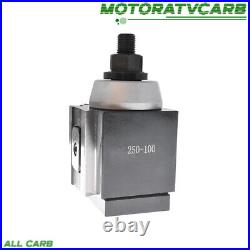 ALL-CARB 6Pcs AXA 250-100 Piston Type Quick Change Tool Post Set Swing Dia 12