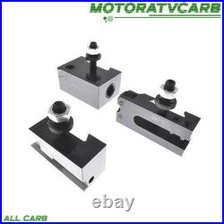 ALL-CARB AXA 250-111 Set Wedge Type Quick Change Tool Post Set Swing Dia 12 ALL-CARB AXA 250-111 Set Wedge Type Quick Change Tool Post Set Swing Dia 12