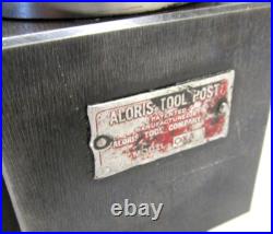 ALORIS CXA SERIES QUICK CHANGE LATHE TOOL POST 13 to 18 SWING