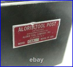 ALORIS CXA SERIES QUICK CHANGE LATHE TOOL POST + 5 HOLDERS 13 to 18 SWING