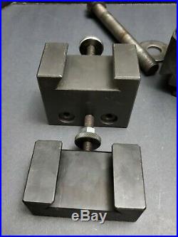 ALORIS CXA Wedge Tool Post & 2 Quick Change Tool Holders Machinist Lathe DTM