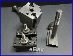 ALORIS Wedge Tool Post & BXA 2 Quick Change Tool Holders Machinist Lathe 10-15