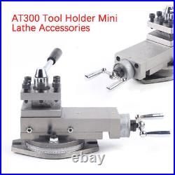 AT300 Holder Quick Change Tool Post Holder Metal Work Lathe Tool Kit Assembly US